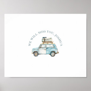 Affiche Signable Écrire sur l'adieu