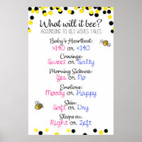 Signal baby shower neutre pour le genre