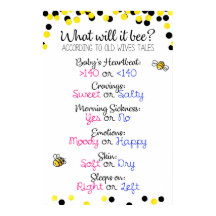 Signal baby shower neutre pour le genre