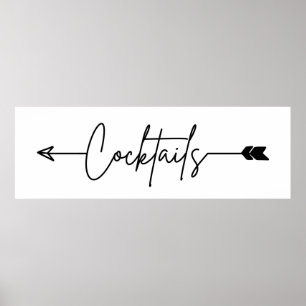 Affiche Signal Cocktails direction Mariage