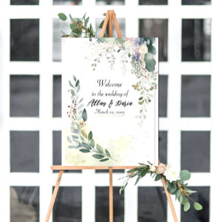 Affiche Signal d'accueil mariage