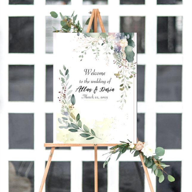 Affiche Signal d'accueil mariage (Créateur téléchargé)