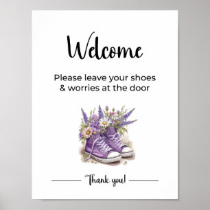 Affiche Signal de bienvenue de l'invité Airbnb