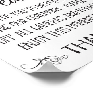 Affiche Signal Mariage débranché, Mariage Printables"