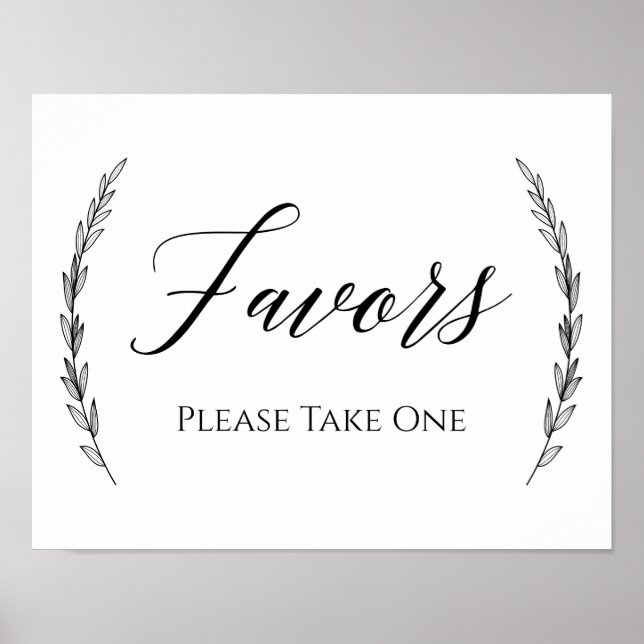 Affiche Signal mariage - Favoriser Laurel Signal Mariage (Devant)