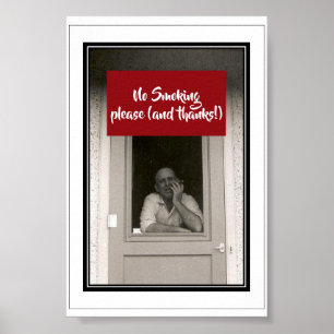 Affiche Signal non fumeur