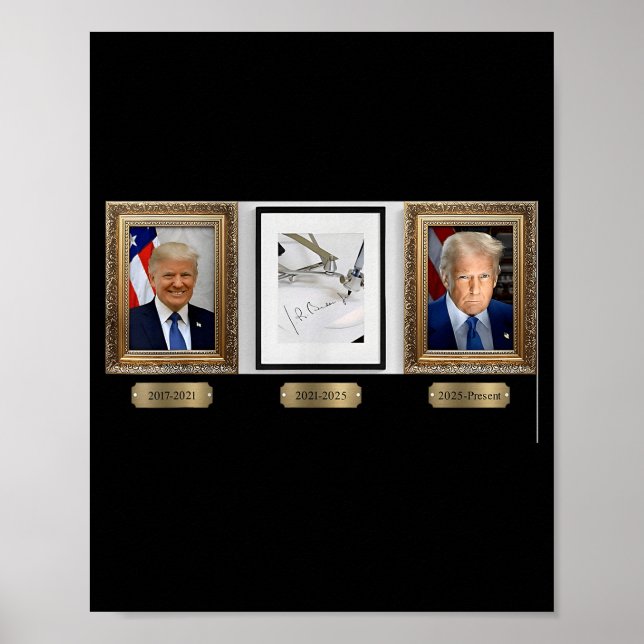 Affiche Signature Autopen de Biden (Devant)