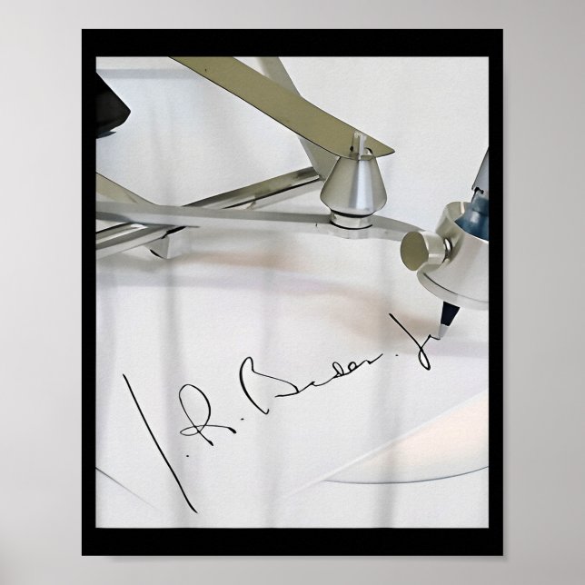 Affiche Signature drôle d'Autopen de Biden  (Devant)