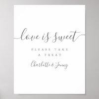 Signature Gris Et Blanc Script L'Amour Est Un Symb