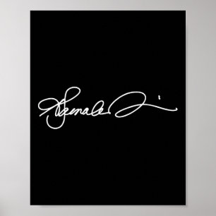 Affiche Signature Harris 47 pour la campagne présidentiell