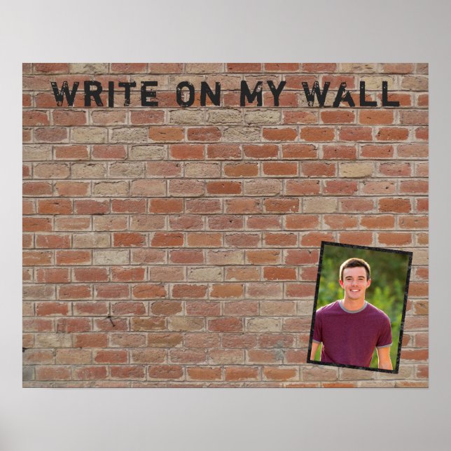 Affiche Signatures de fête de fin d'études Mémoire (Devant)