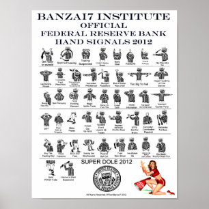 Affiche Signaux de main de FRB pour le Superdole