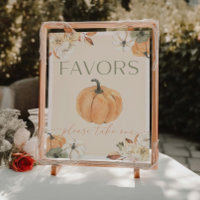 SIGNE citrouille Baby shower Faveurs