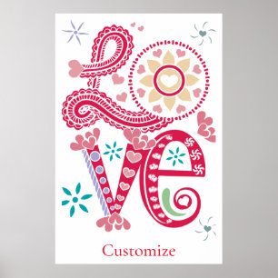 Affiche SIGNE D'AMOUR Super Hippie Thunder_Cove