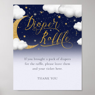 Affiche Signe de Baby shower torche Twinkle Little Star