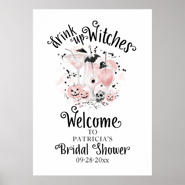 Affiche Signe de bienvenue pour la soirée de mariage de so (Devant)