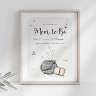 Affiche Signe de destinataire fais-toi sorcier