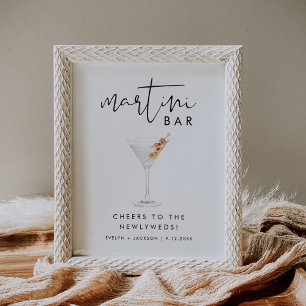 Affiche SIGNE DE LA BARRE MARtini Mariage STELLA