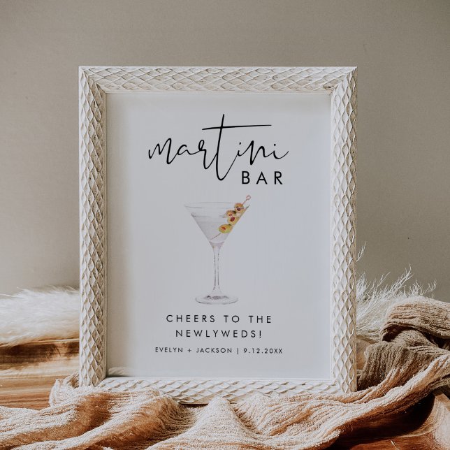 Affiche SIGNE DE LA BARRE MARtini Mariage STELLA (Créateur téléchargé)