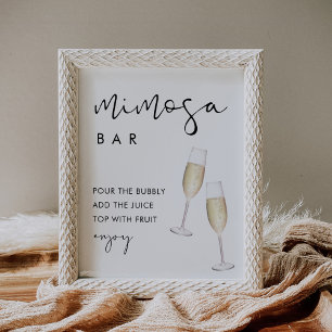 Affiche SIGNE DE LA BARRE STELLA Mimosa