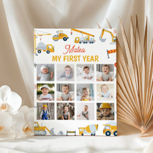 Affiche Signe de la première année de la photo