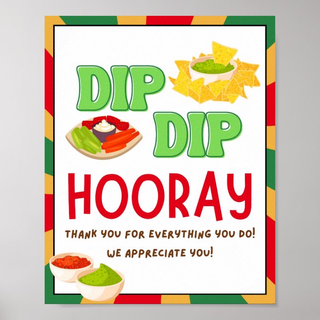 Affiche Signe de la semaine d'appréciation, Signe d'appréc (Devant)