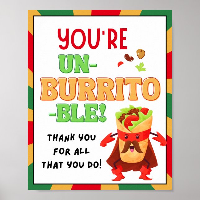 Affiche Signe de la semaine d'appréciation, Signe d'appréc (Devant)