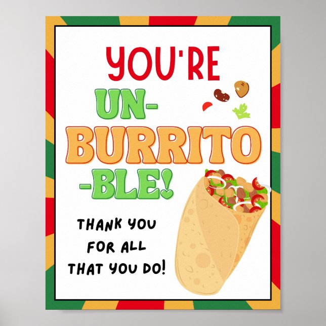 Affiche Signe de la semaine d'appréciation, Signe d'appréc (Devant)