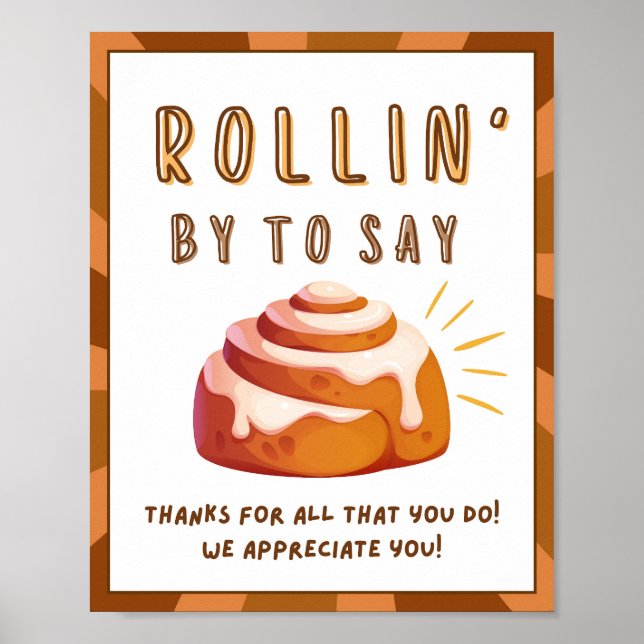 Affiche Signe de la semaine d'appréciation, Signe d'appréc (Devant)