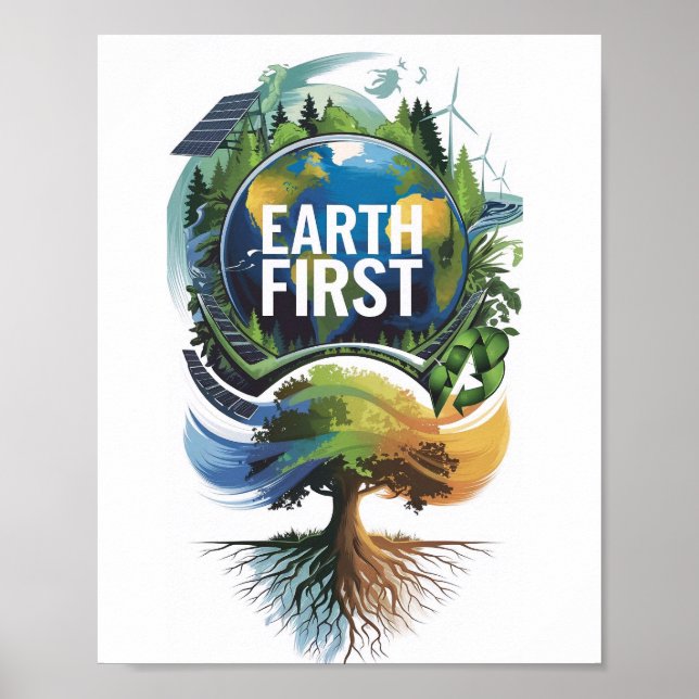 AFFICHE SIGNE DE LA TERRE (Devant)