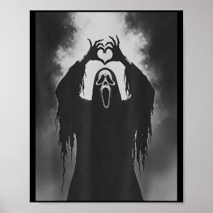 Affiche Signe de main de fantôme drôle Costume Soky Hallow