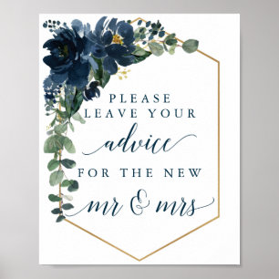 Affiche Signe de Mariage de la Marine royale du Canada Con