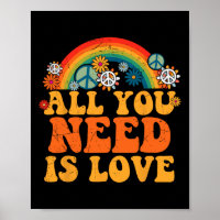 SIGNE DE PAIX AMOUR 60s les années 70 Tie Dye Hipp