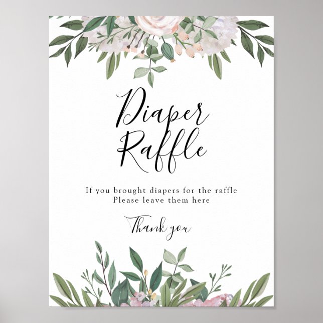 Affiche Signe de roulis pour le café bébé (Devant)