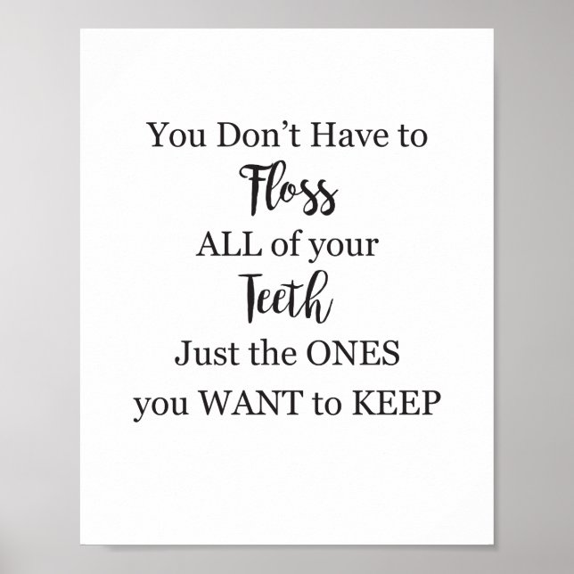 Affiche Signe de salle de bain Bronzez vos dents (Devant)