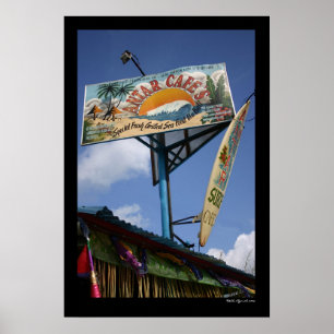 Affiche Signe de surf