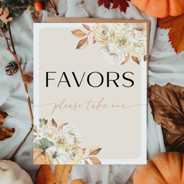 Affiche Signe des faveurs Anniversaires de enfants d'autom (Créateur téléchargé)