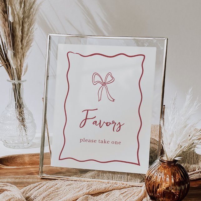 Affiche Signe Dolce Vita Italienne Fête des mariées Faveur (Créateur téléchargé)