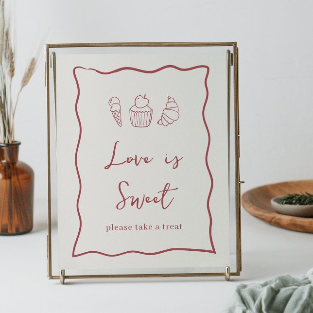 Affiche SIGNE Dolce Vita Italienne Fête des mariées Traite (Créateur téléchargé)