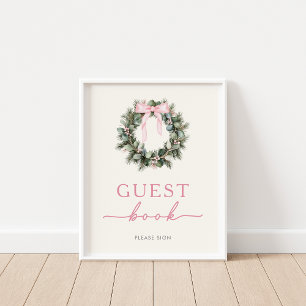 Affiche SIGNE DU LIVRE D'Hiver Woodland