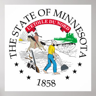 Affiche Signe du Minnesota