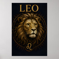 Signe du zodiaque Lion Céleste Symbole d'Astrologi