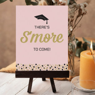 Affiche Signe fin rose du script S’more Confetti