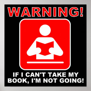 Affiche Signe Fun Amour des Livres Bibliophile Att