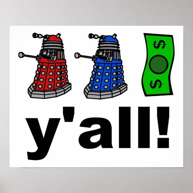 Affiche Signe Humour Geek Nerd Voyage Temporel (Devant)