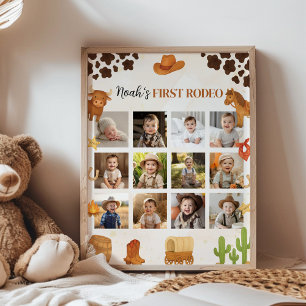 Affiche Signe Jalon photo de l'anniversaire du premier rod