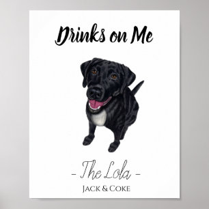 Affiche SIGNE Mariage Black Lab