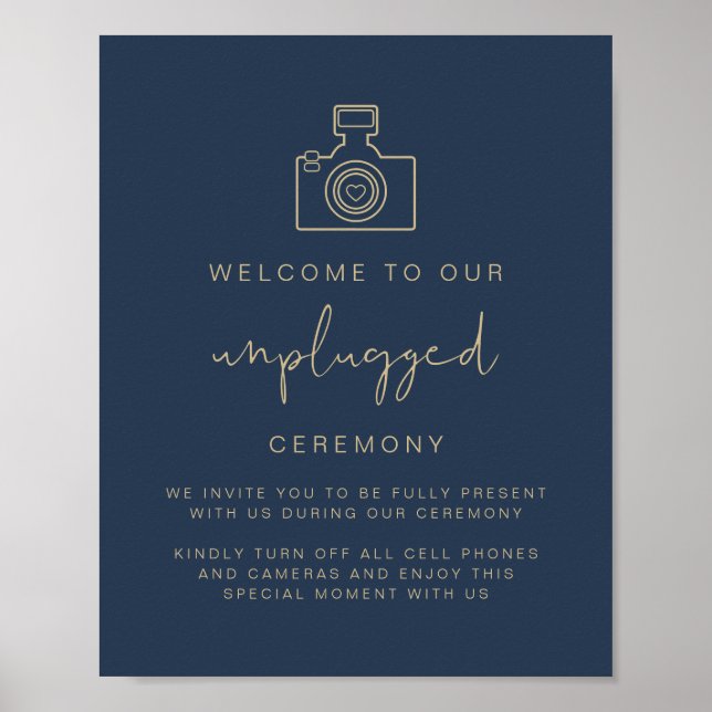 Affiche SIGNE Mariage de la cérémonie de débranchement ble (Devant)