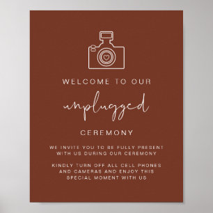 Affiche SIGNE Mariage de la cérémonie de débranchement de 