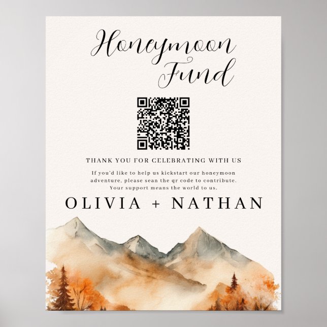 Affiche SIGNE Mariage du Fonds pour la lune de miel de la  (Devant)